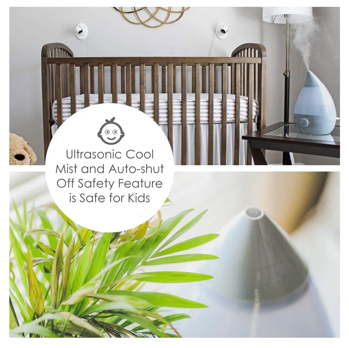 Crane Ultrasonic Cool Mist Drop Humidifier - photo 5