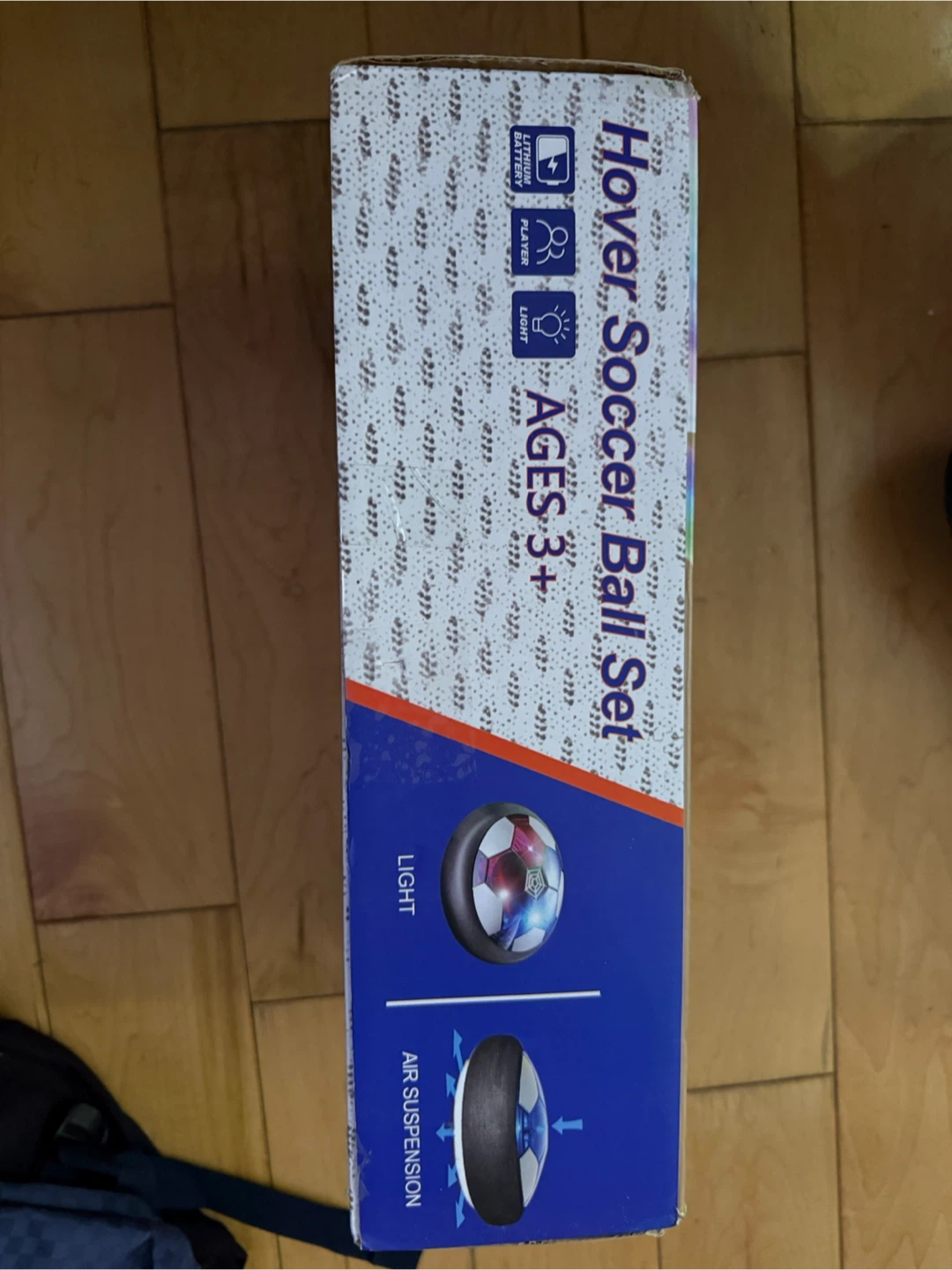 Hover Soccer Ball Set with Hockey Sticks and Goal - photo 2