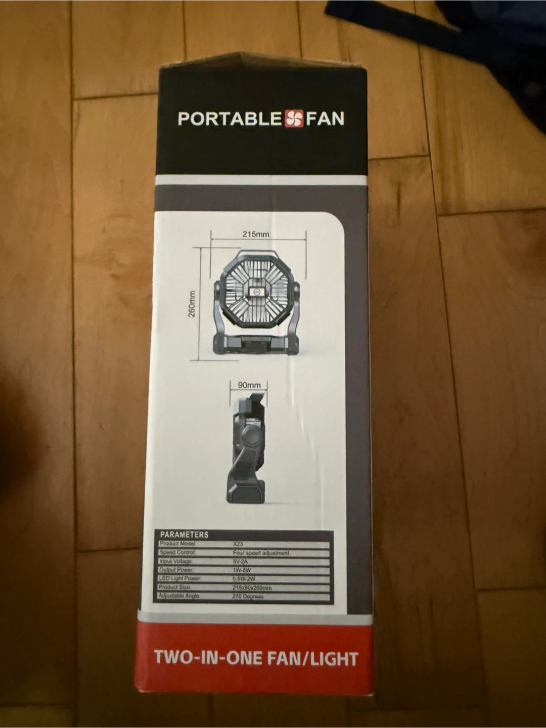 TOP Camping Gear Portable Fan and Light - photo 2