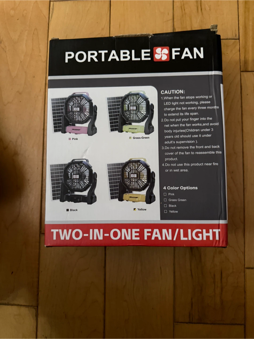 TOP Camping Gear Portable Fan and Light - photo 3
