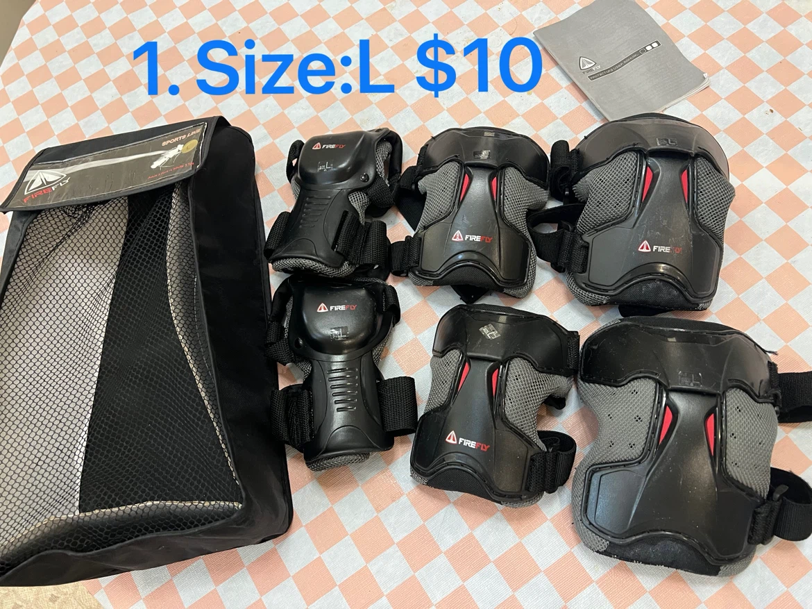 Protective Gear Set - Size L, S, XXS