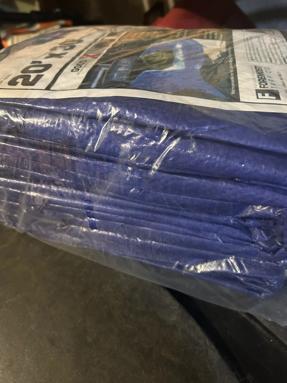Blue Tarpaulin 20' x 30' - photo 2