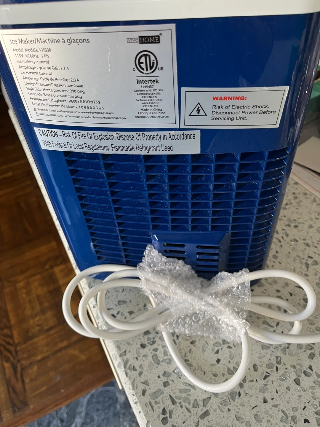VIVOHOME VH808 Portable Ice Maker - photo 3