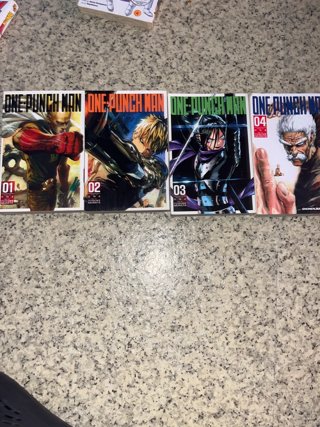 One Punch Man Manga Volumes 1-4