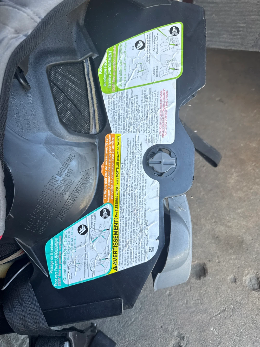 Evenflo Car Seat - photo 2