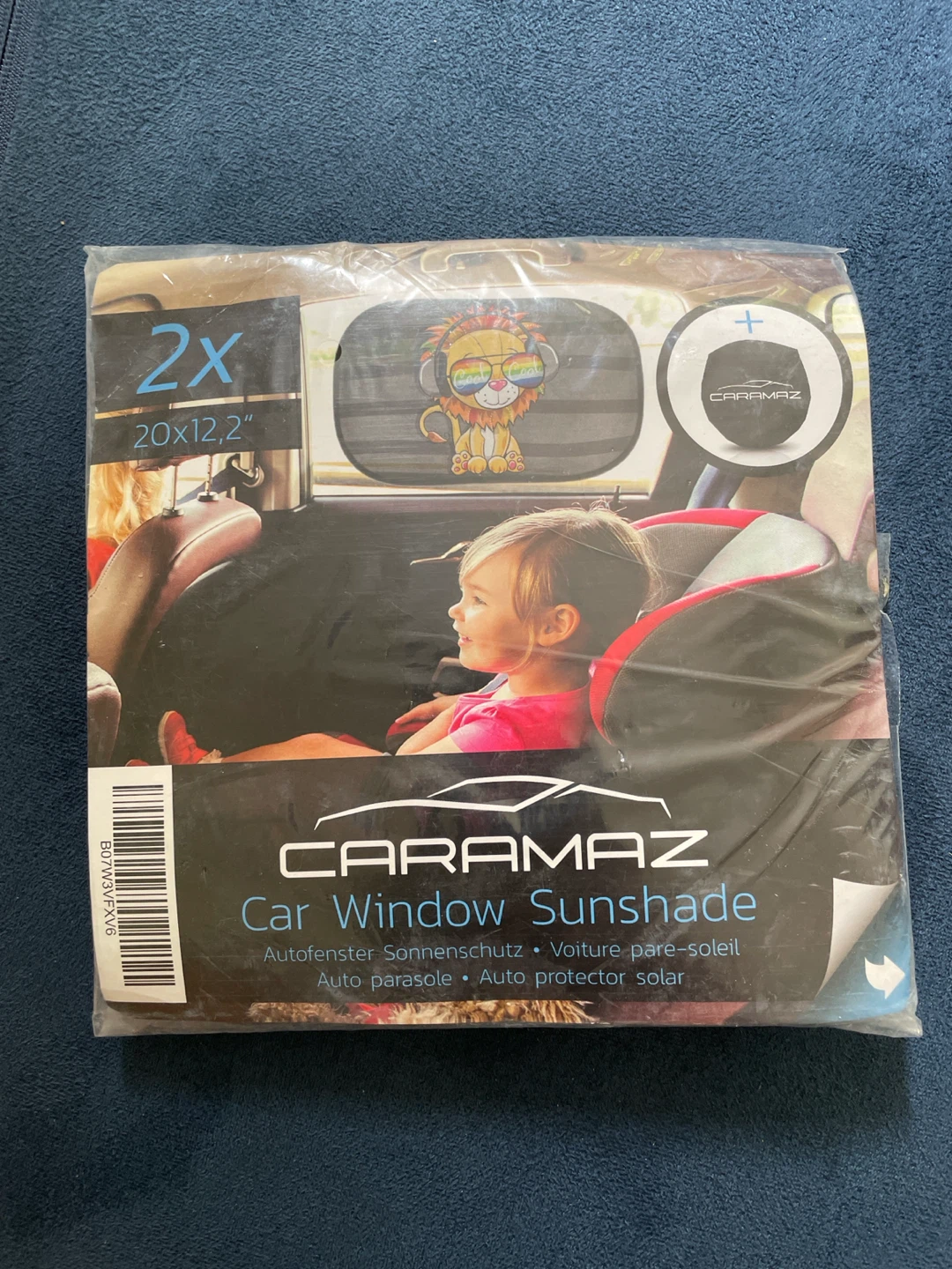 Caramaz Car Window Sunshade 2x 20x12.2"