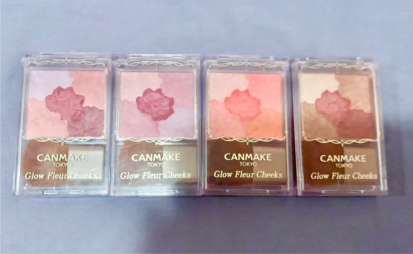 Canmake Tokyo Glow Fleur Cheeks Blush Set