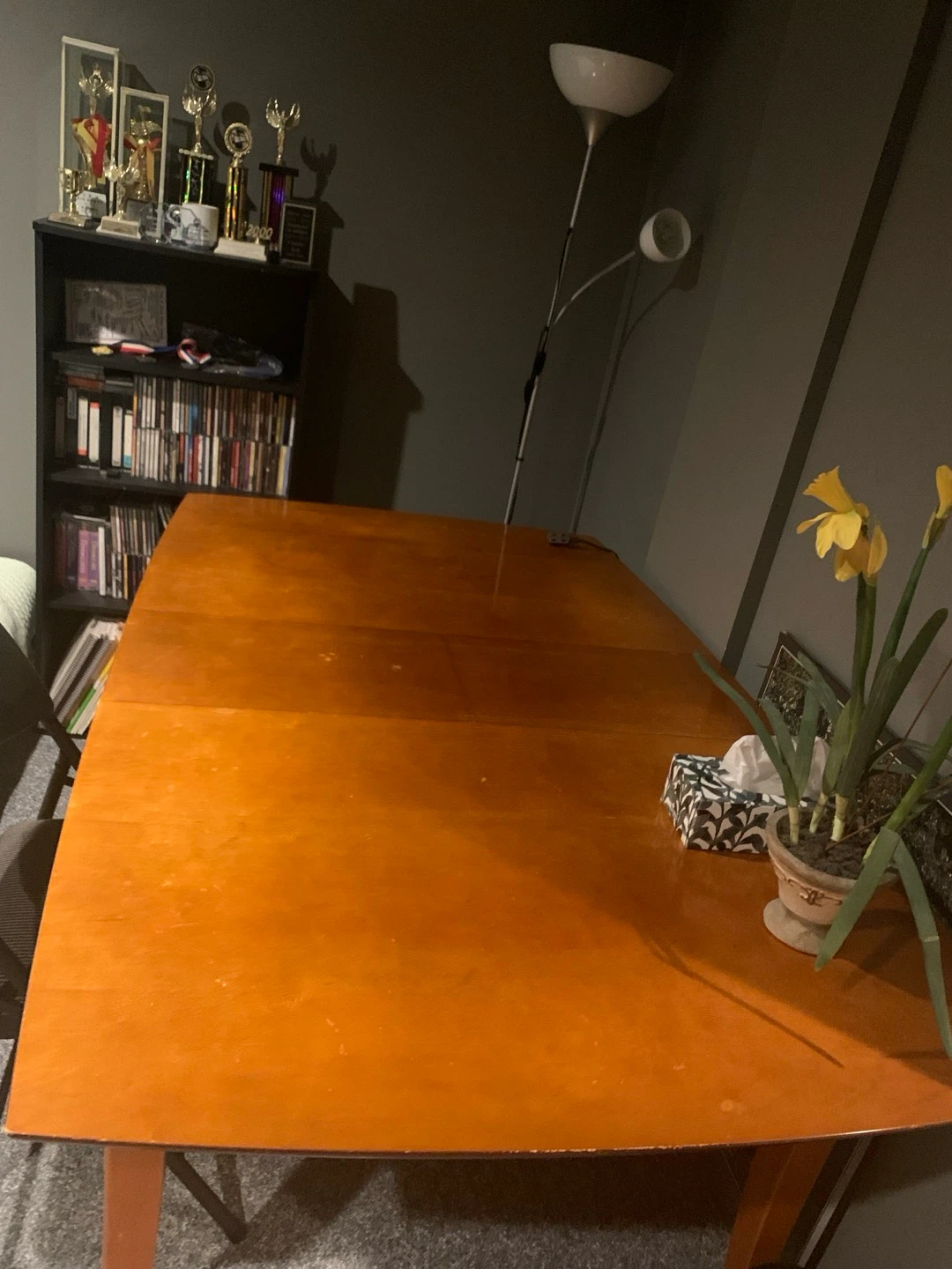 Wooden Dining Table and 5 Chairs - photo 2