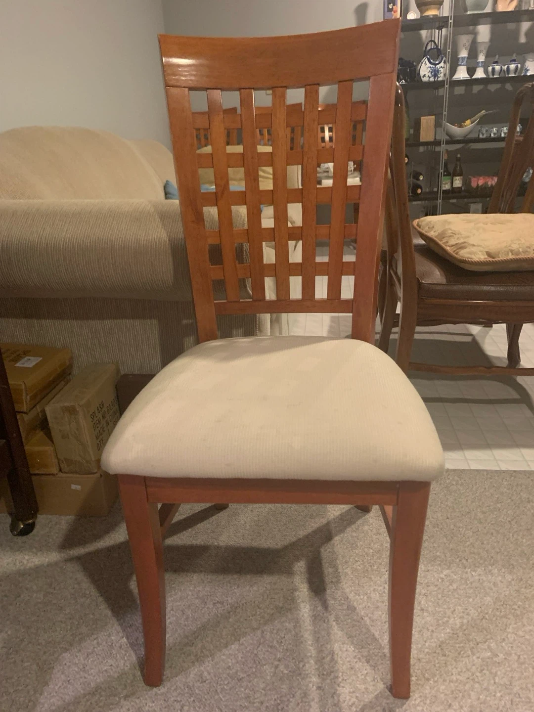 Wooden Dining Table and 5 Chairs - photo 4