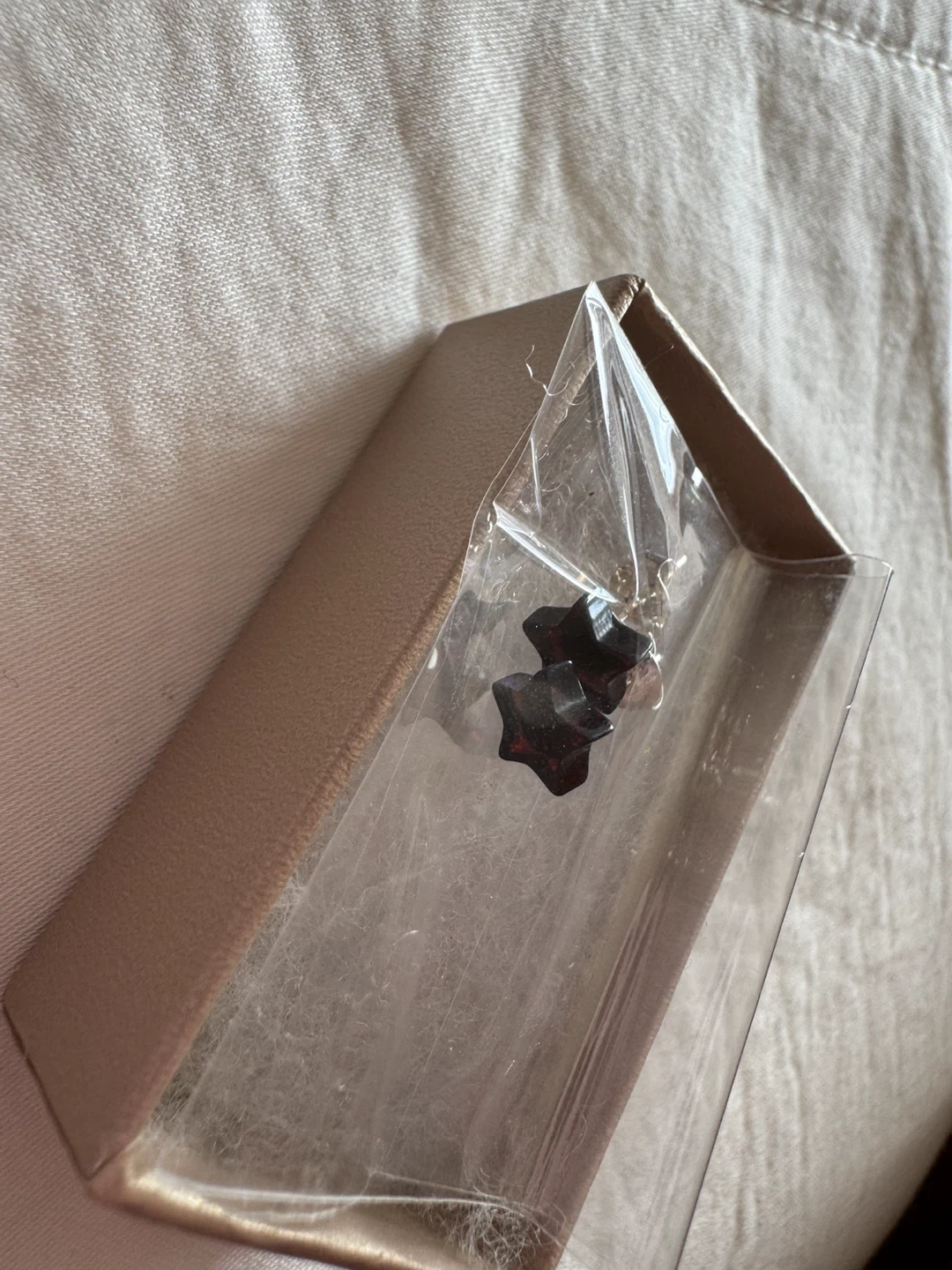 Baltic Amber Sterling Silver Star Stud Earrings - photo 4