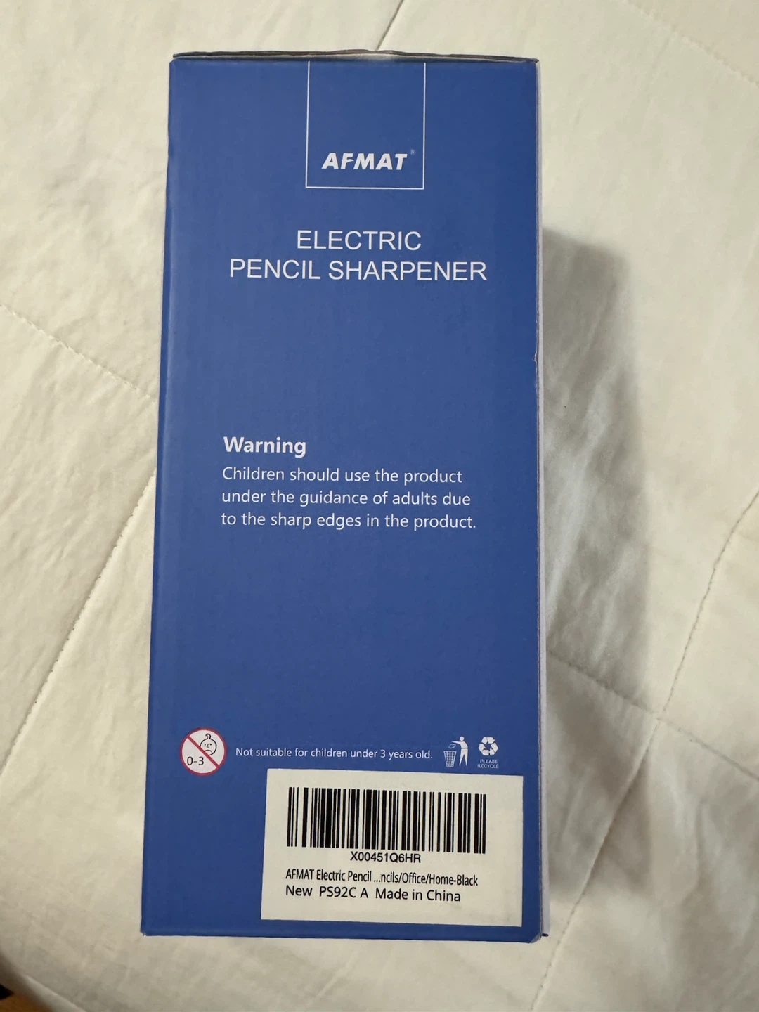 BACK TO SCHOOL- AFMAT Electric Pencil Sharpener - photo 3