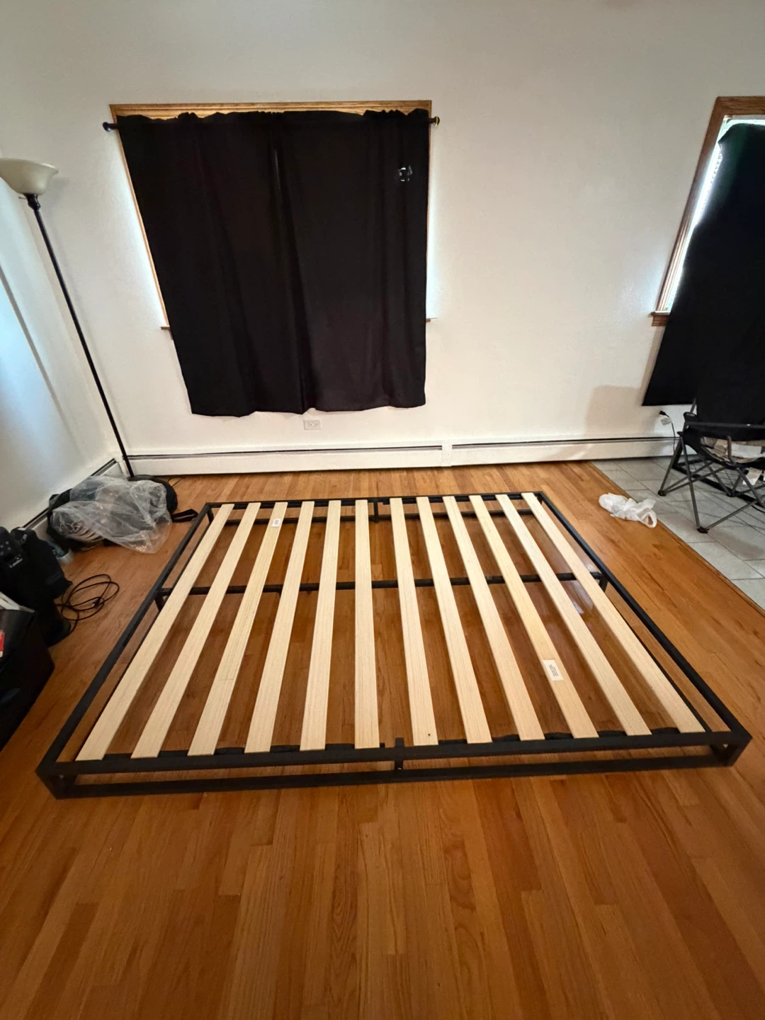 Zinus Metal Platform Bed Frame with Wood Slats - photo 3