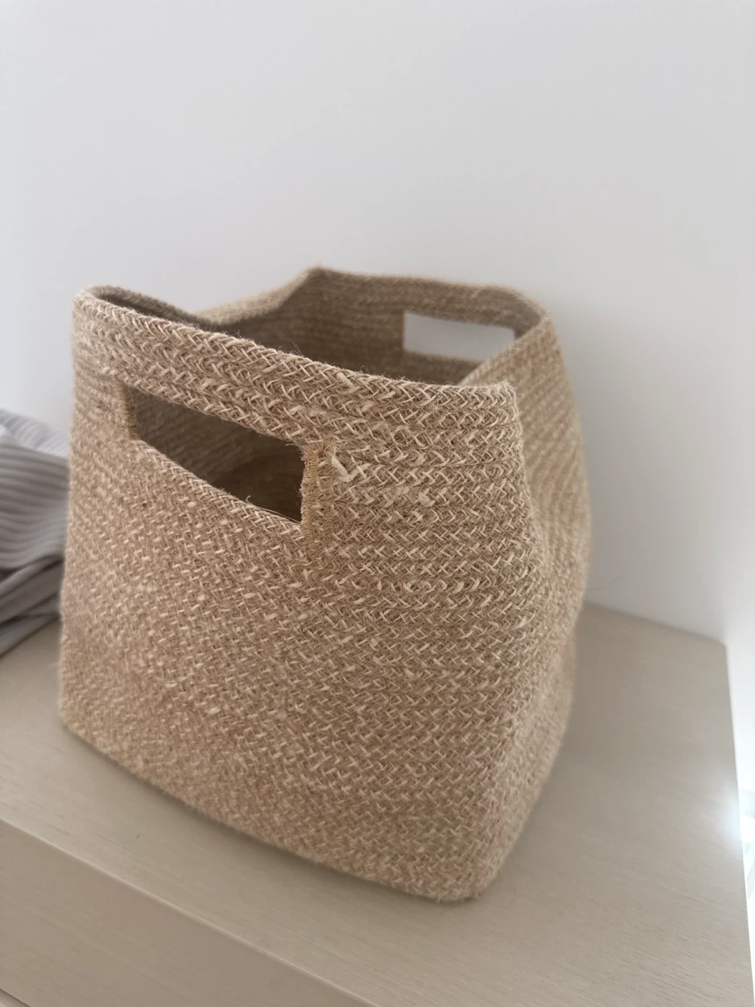 Woven Storage Basket with Handles