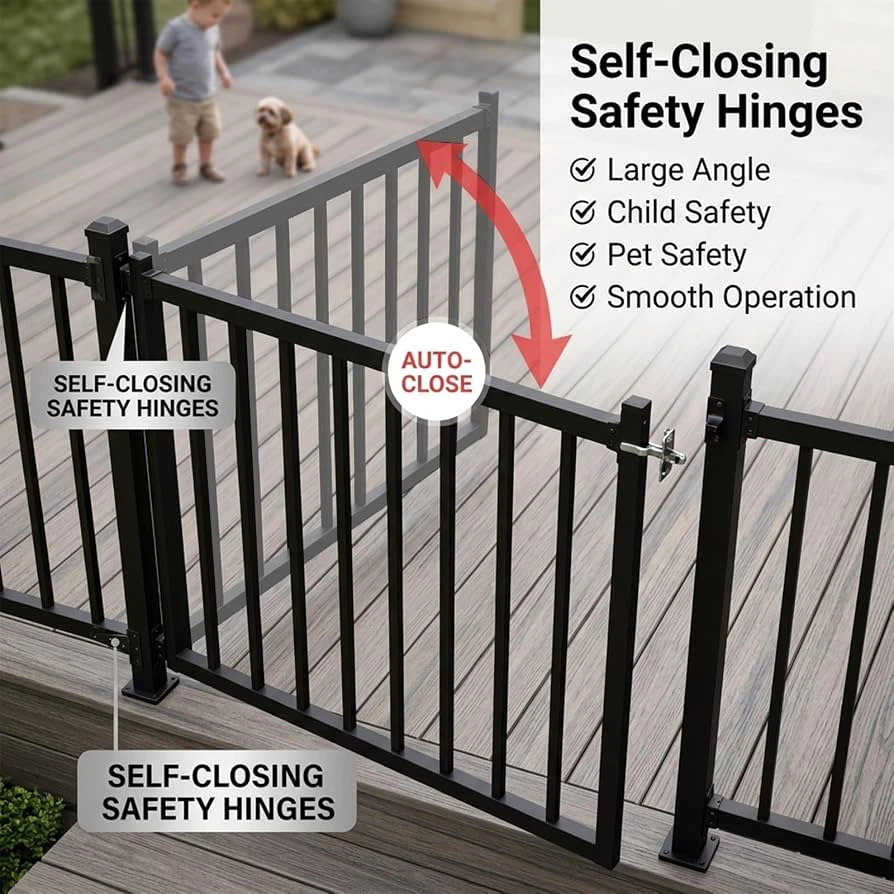 🔥 Brand New –Gate 4FT Wide Aluminium Deck Kit for 36" Railings - photo 5