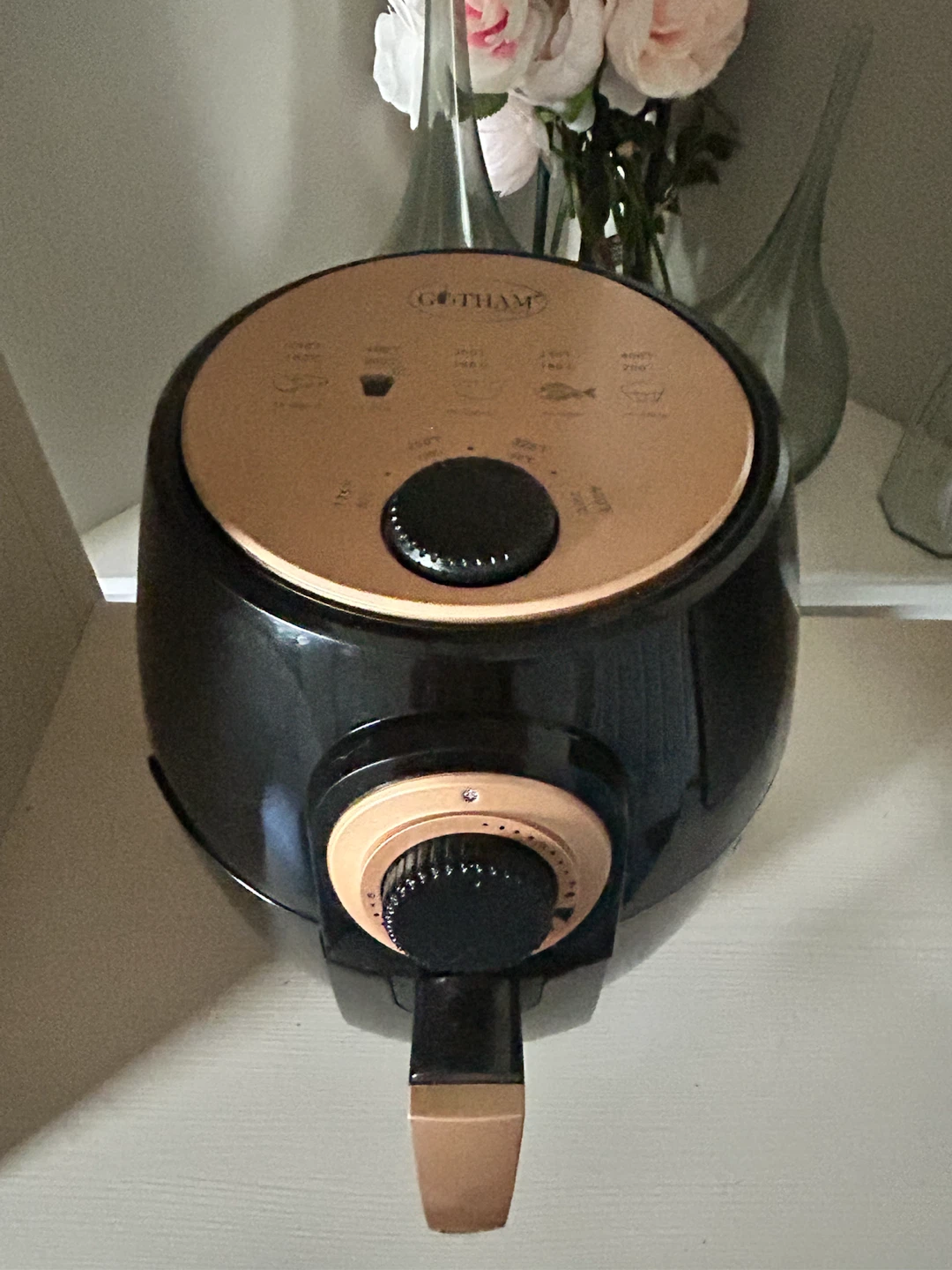 Gotham Air Fryer - Black & Rose Gold - photo 2