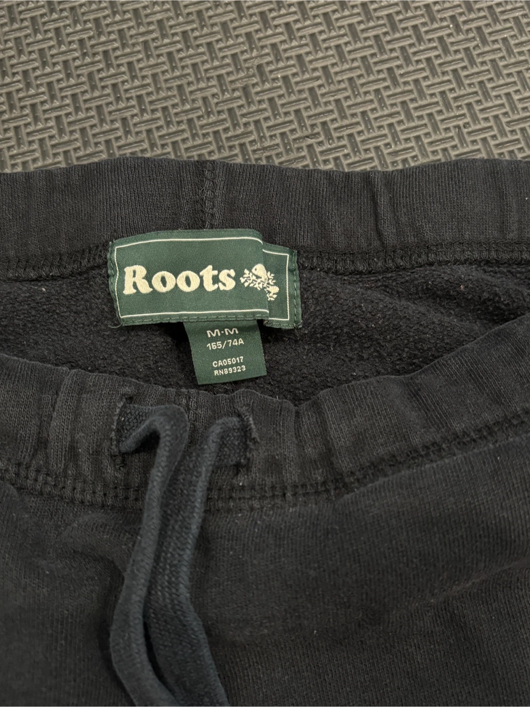 Roots Black Sweatpants - Size M - photo 2