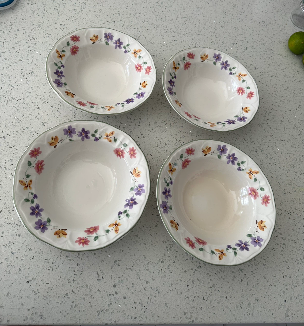 Beautiful Glass Bowls (All 4 for $15) - photo 3