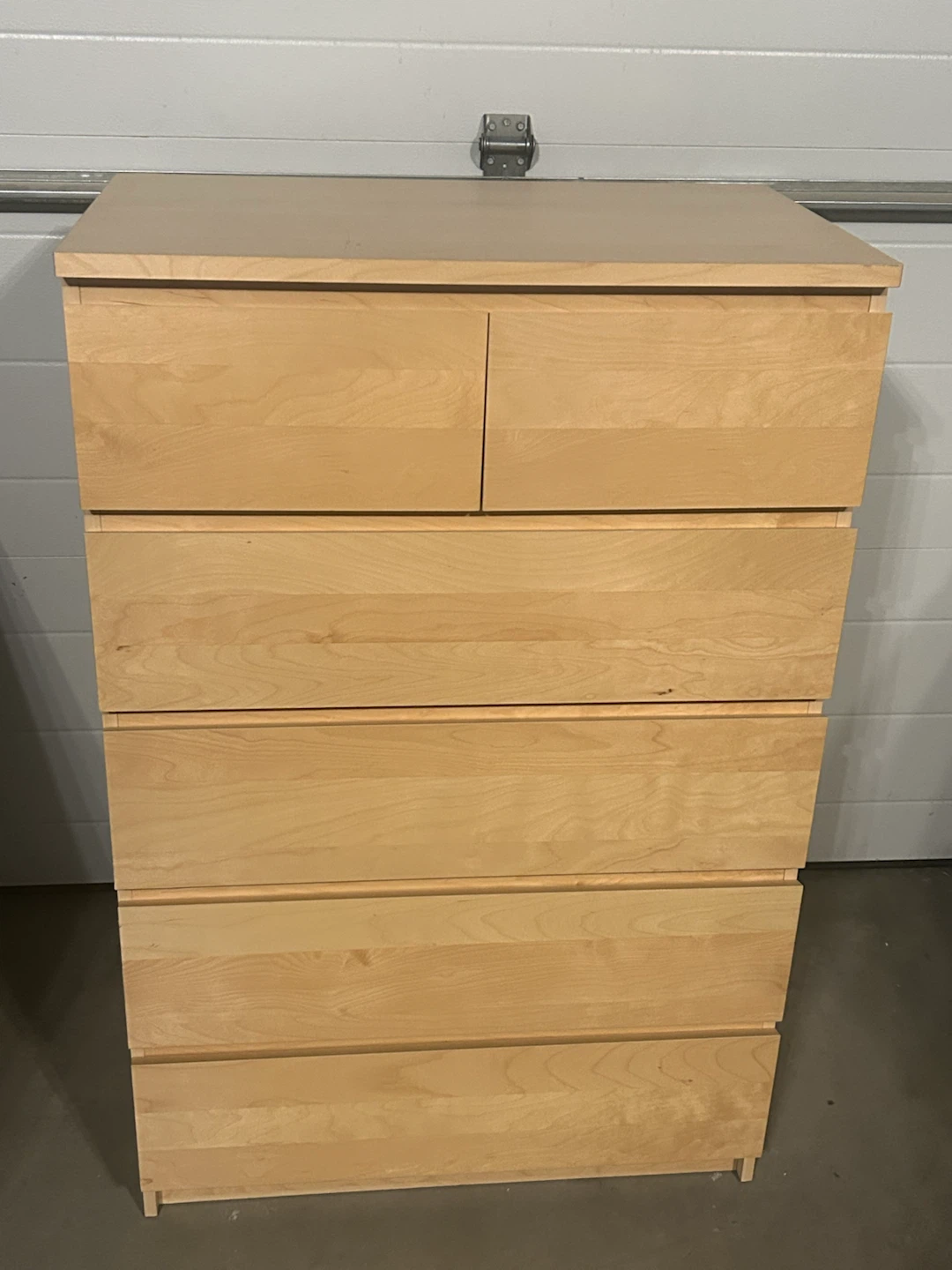 IKEA Tall dresser in yellow colour with 6 drawers