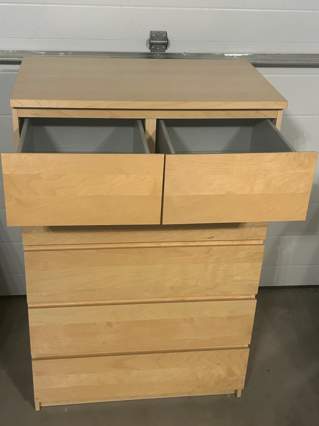 IKEA Tall dresser in yellow colour with 6 drawers - photo 2