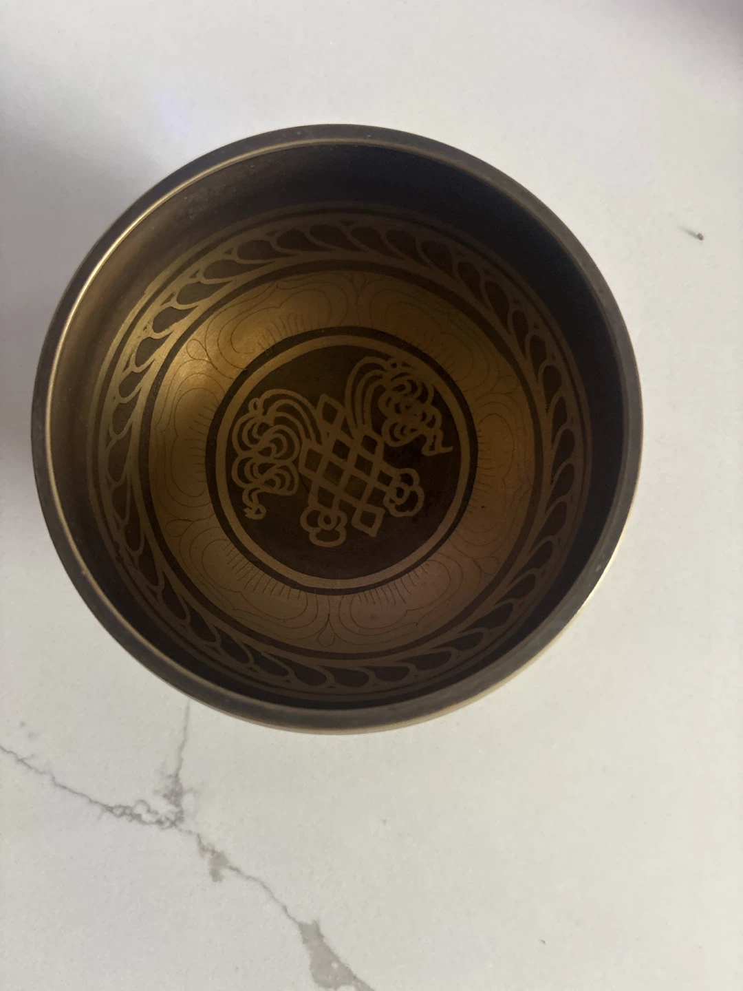Tibetan Singing Bowl with Wooden Mallet - photo 2