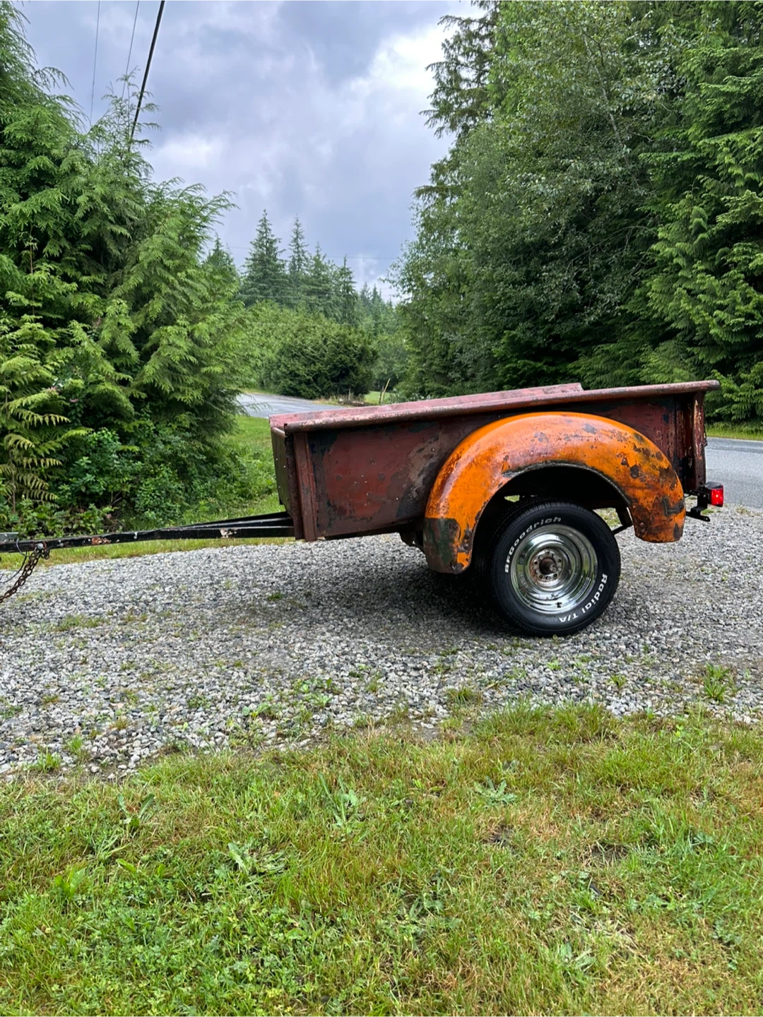 Custom rat rod utility trailer / 1947 Chevy box - photo 4