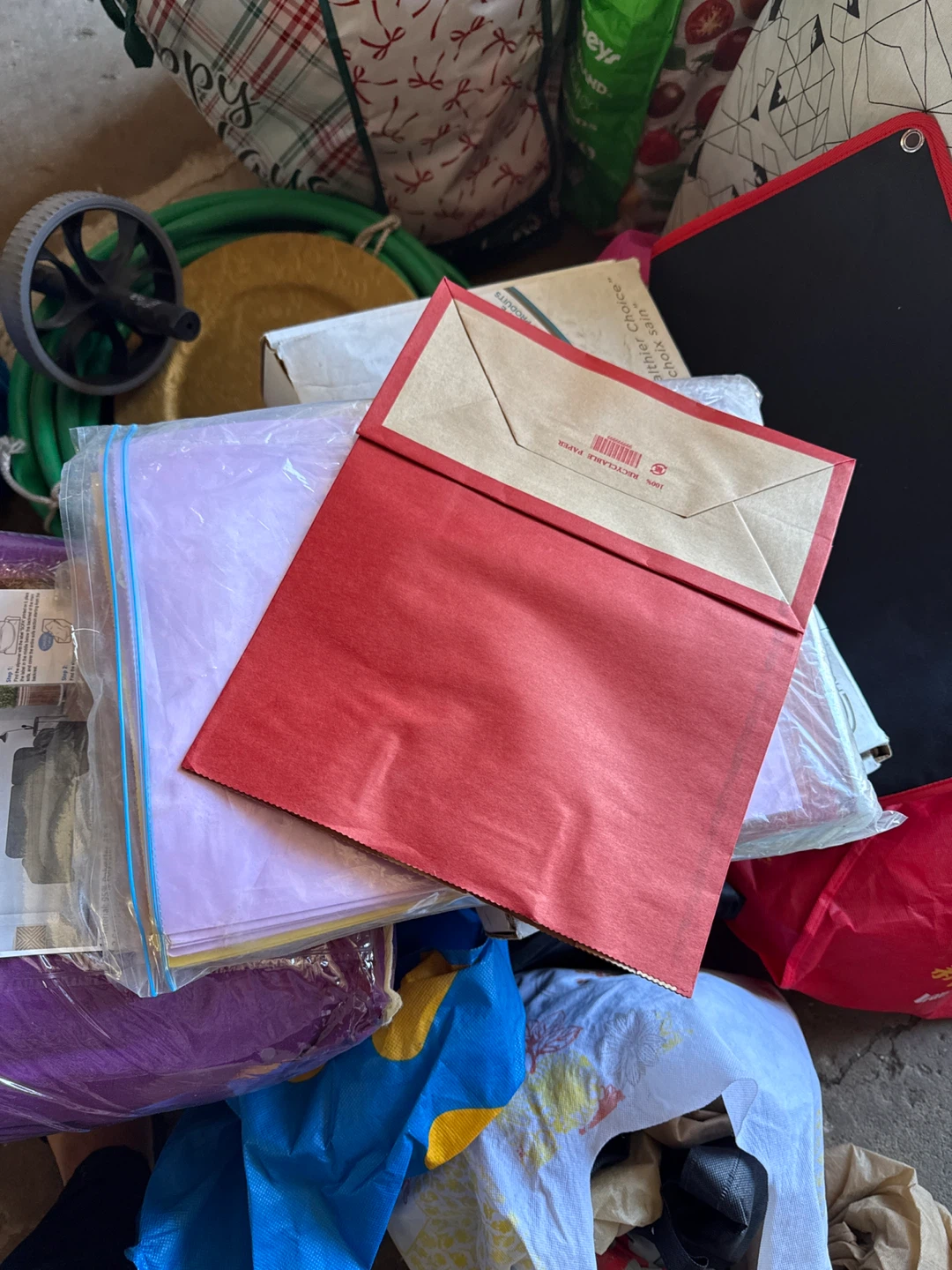 Mixed colours gift bags  and Envelopes