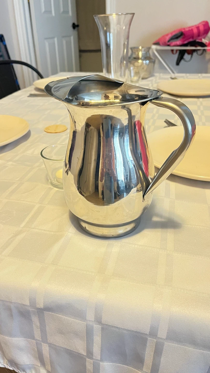 Various silver and gold metal vases / pitchers - photo 3