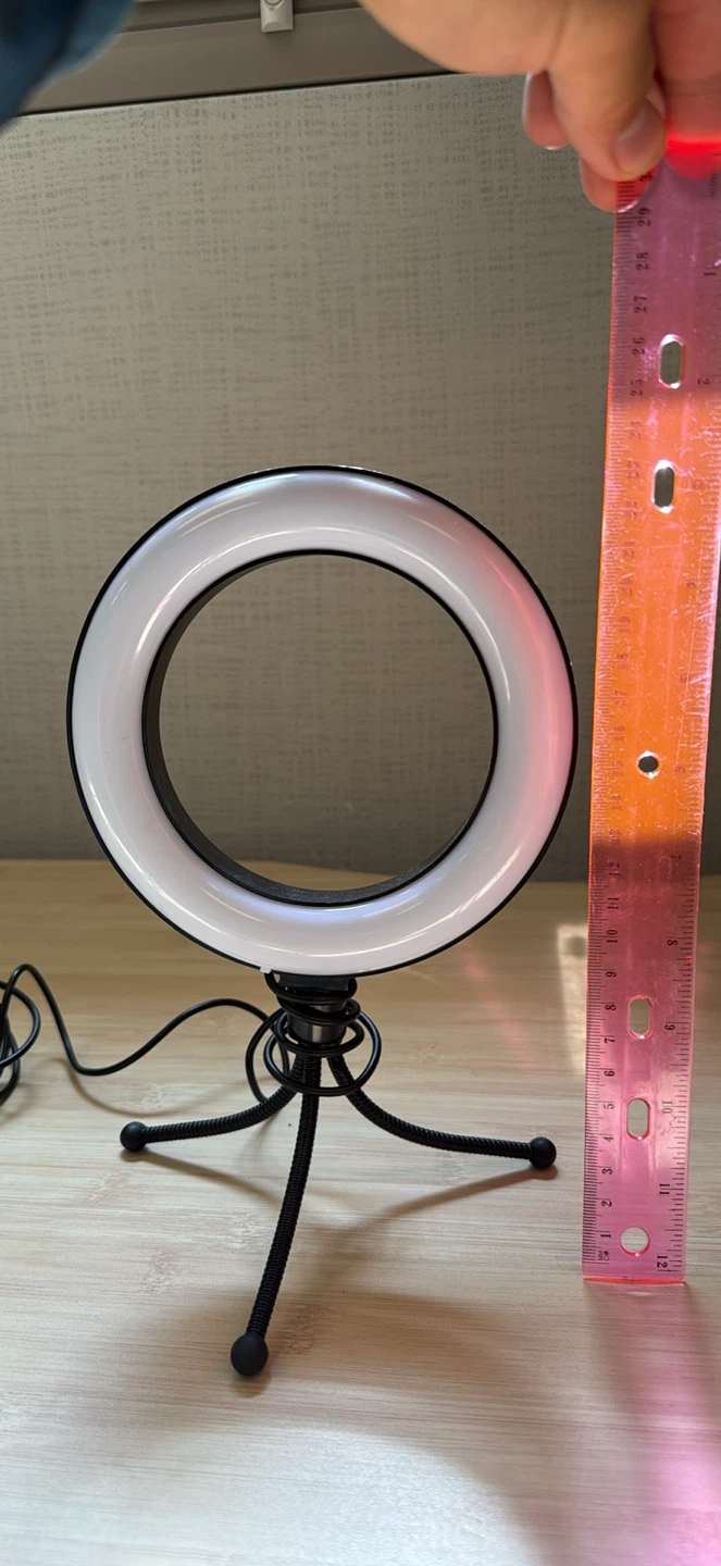 LED Ring Light with Tripod - photo 3