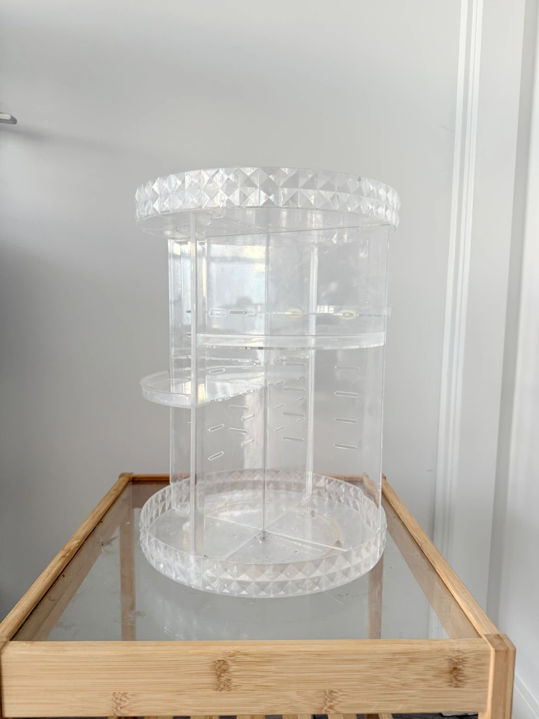 Acrylic Rotating Makeup Organizer