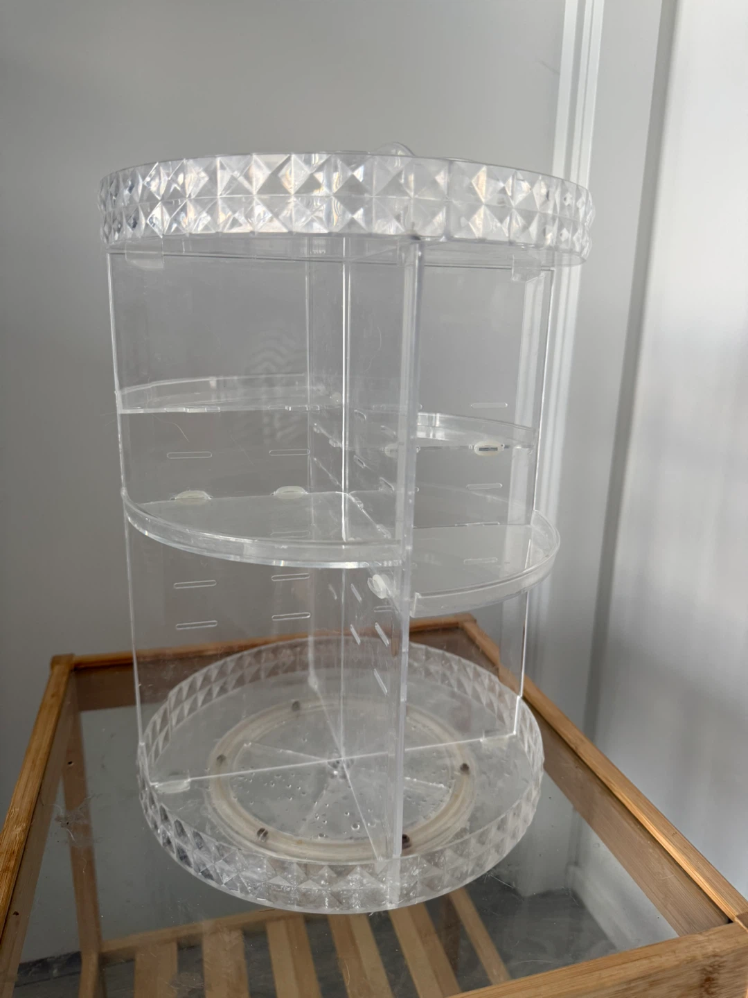 Acrylic Rotating Makeup Organizer - photo 4