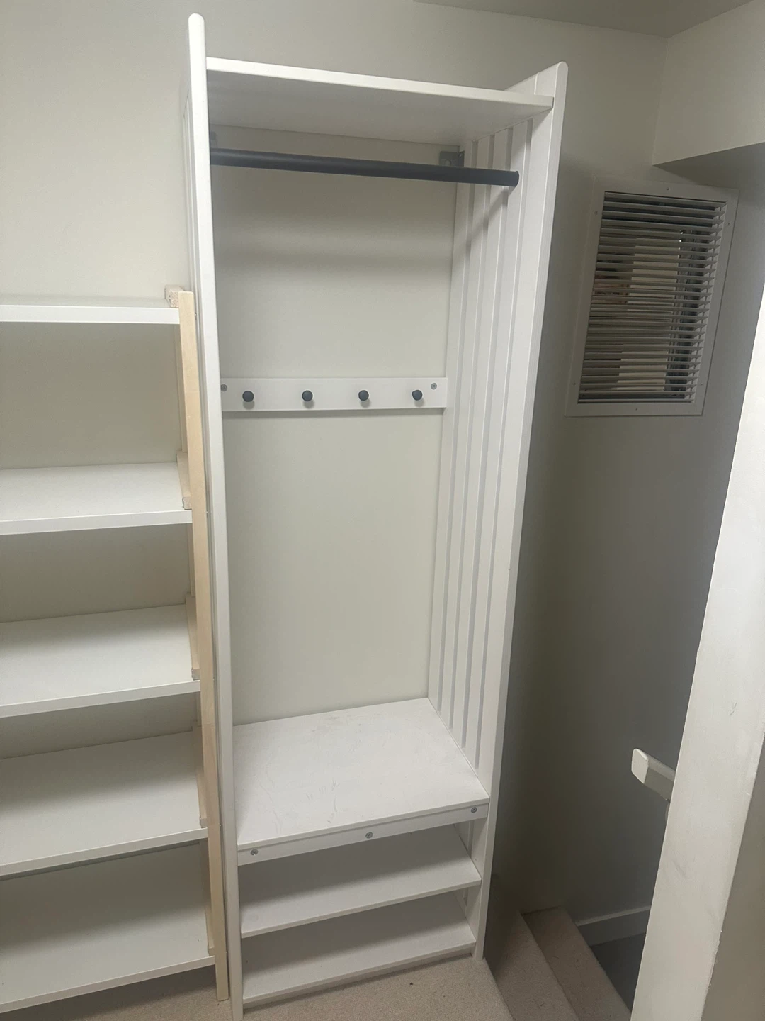 IKEA PANGET Coat Rack with Shoe Storage