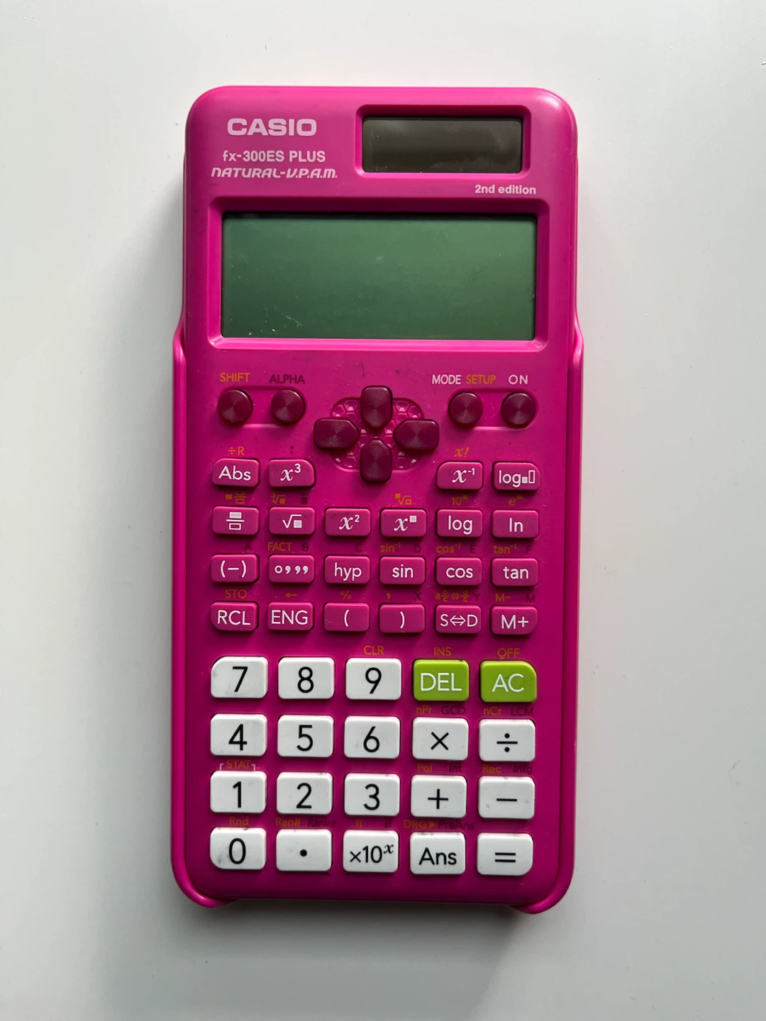 Casio Fx-300ES PLUS Natural V.P.A.M. Calculator - Pink - photo 2