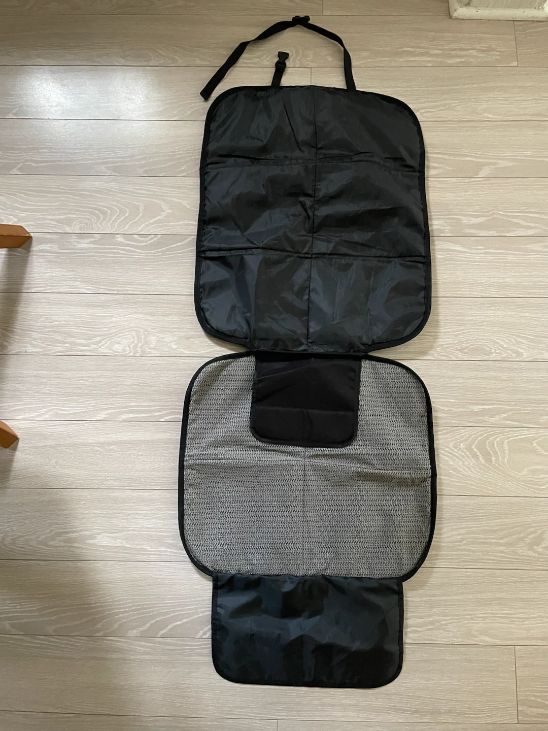 Black Car Seat Protector with Pockets - photo 2
