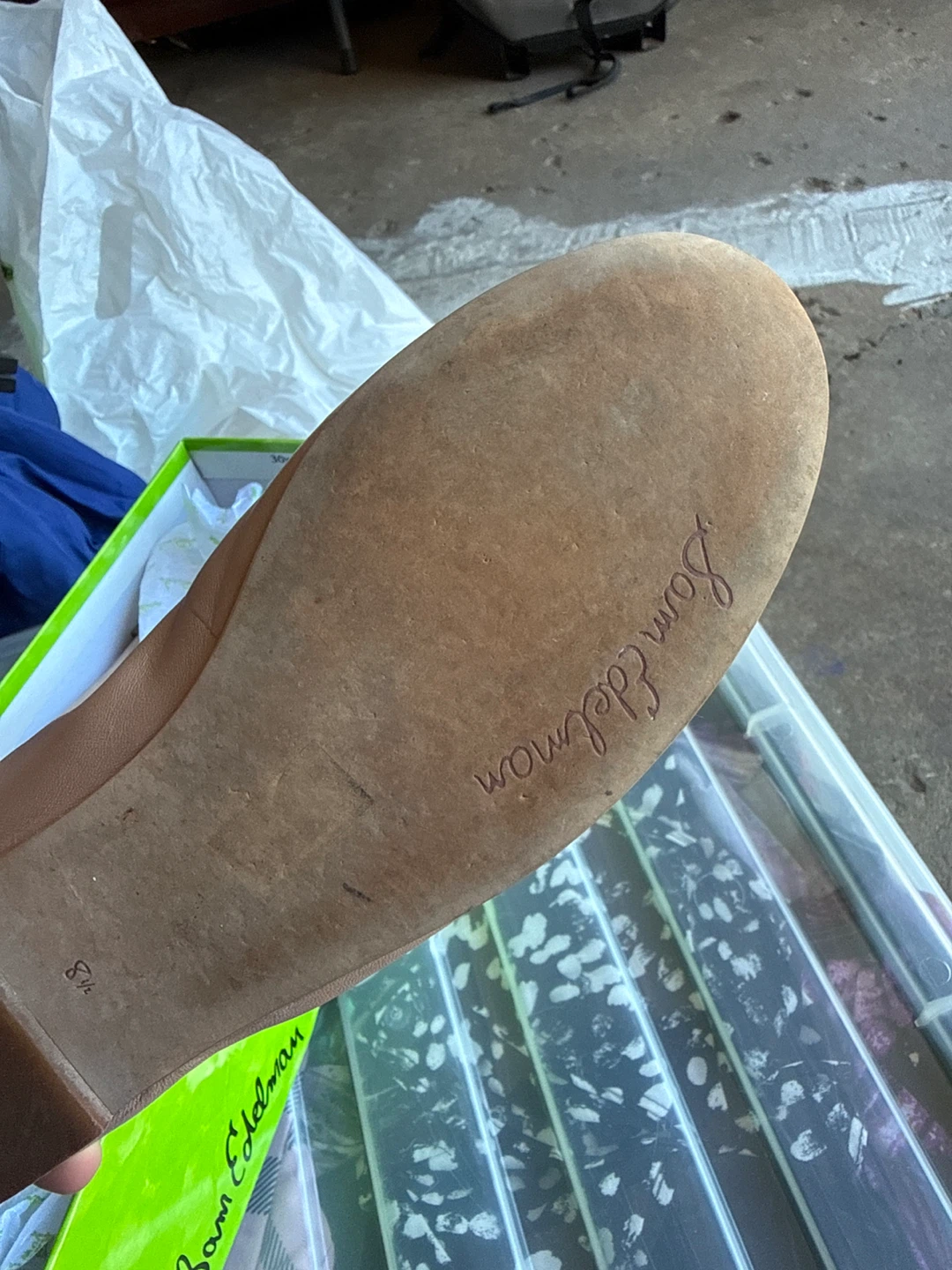 Sam Edelman Ballet Flats - Tan Leather - photo 3