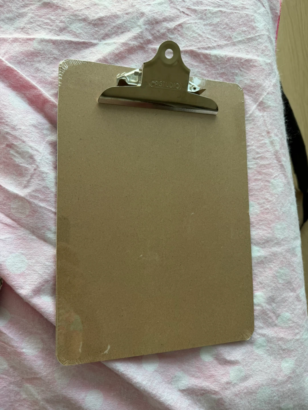 Wooden Clipboard with metal clip-NEW