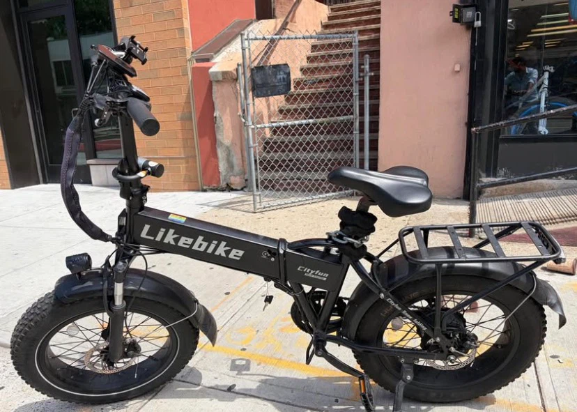 Likebike Folding Fat Tire Electric Bike