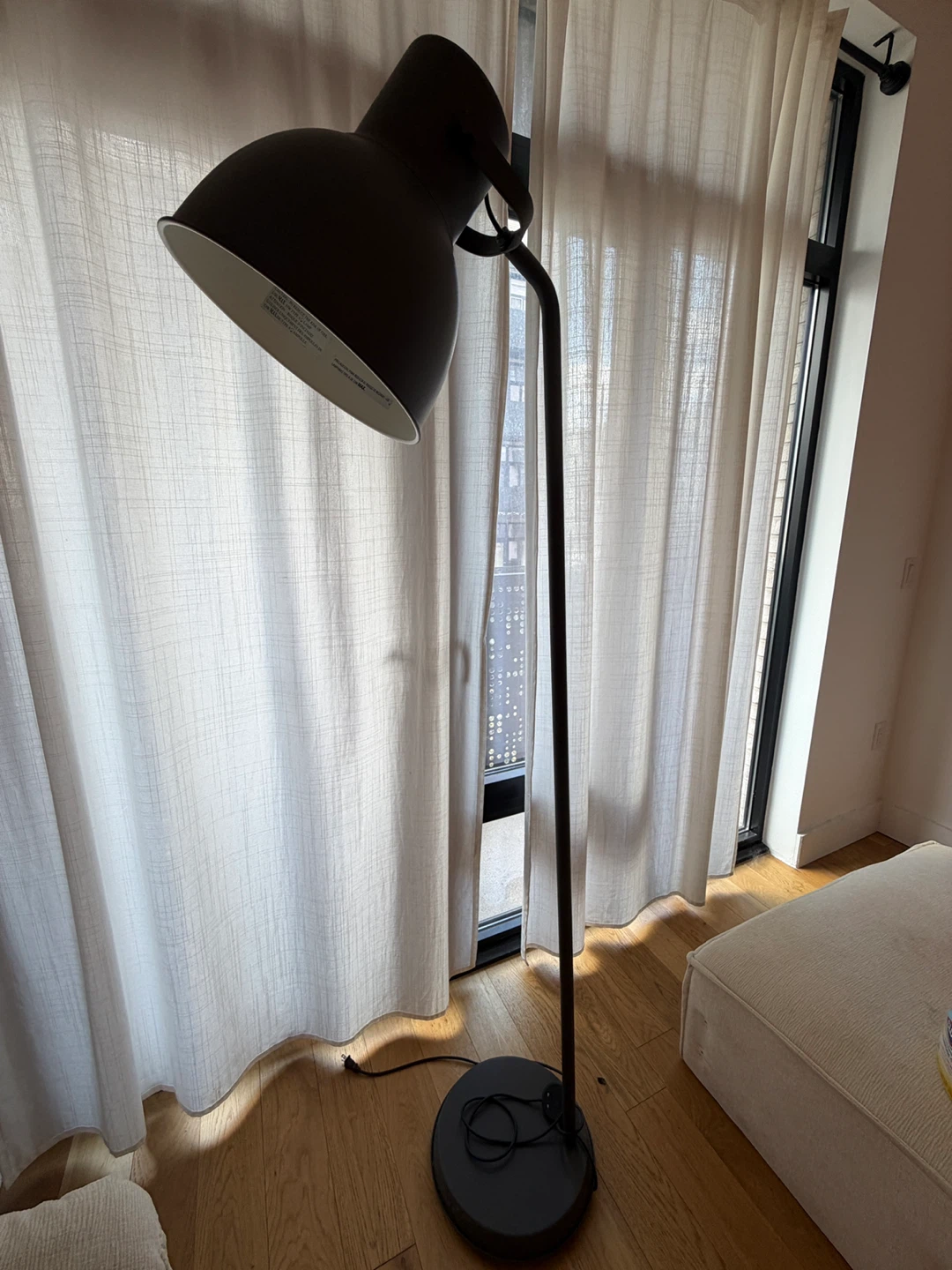 Dark Gray Floor Lamp