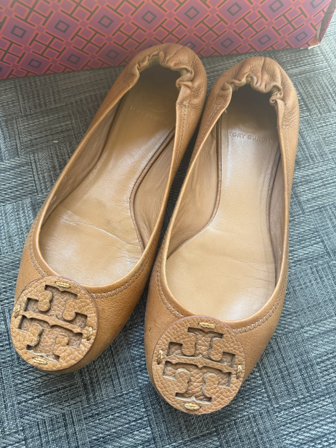 Tory Burch minnie ballet flats size 8 - photo 3