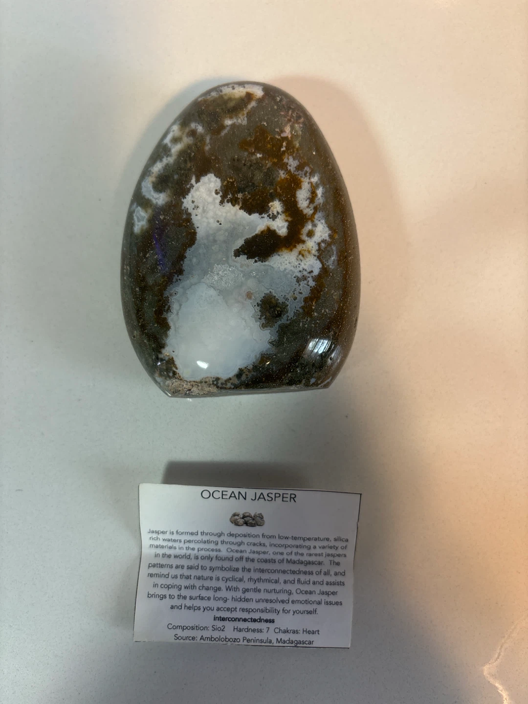 Ocean Jasper Stones (2) - photo 2