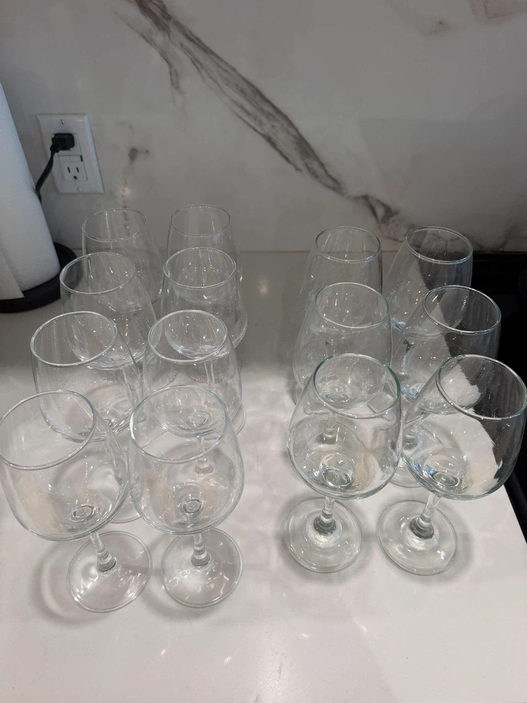2 Sets of Wine Glasses – 14 Glasses Total - photo 2