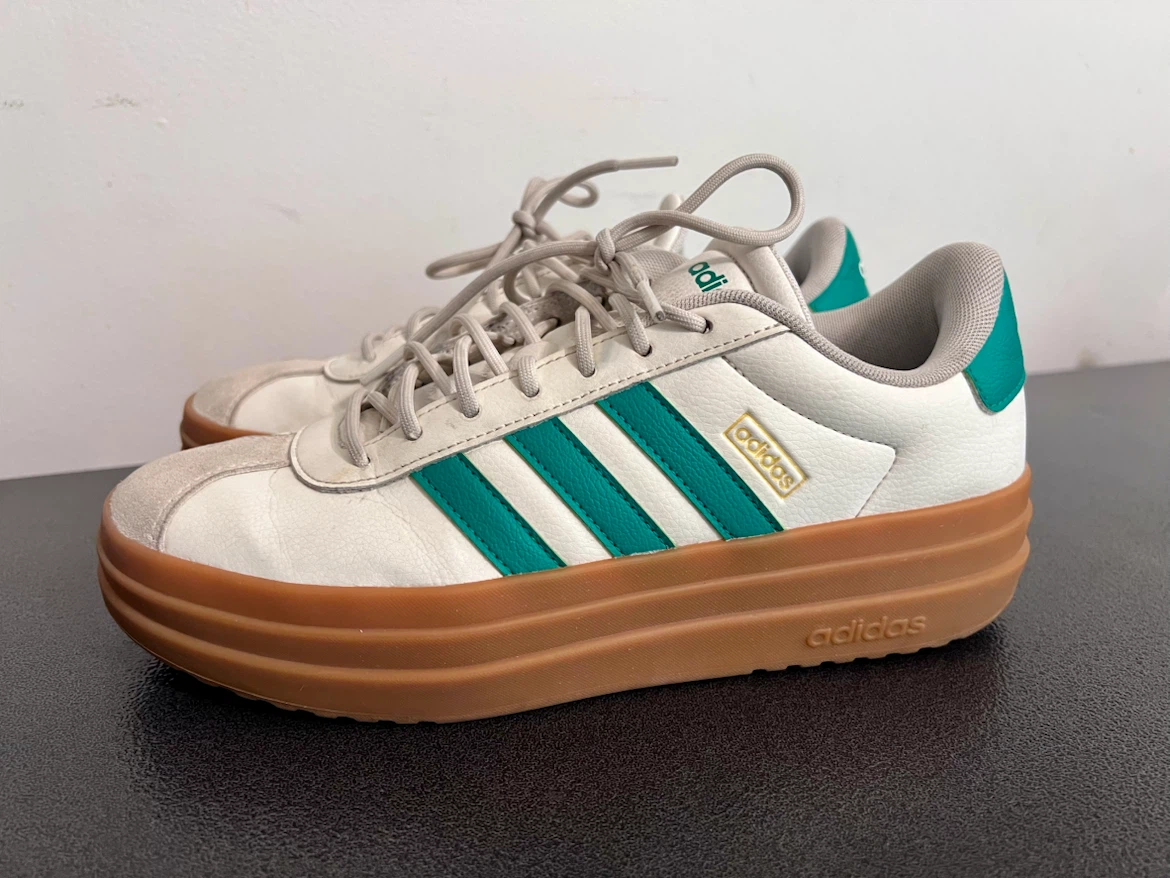 Adidas Women’s VL Court Bold Sneakers – Size 8.5
