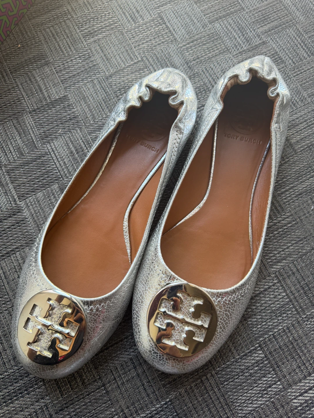Tory Burch minnie ballet flats size 8 - photo 3