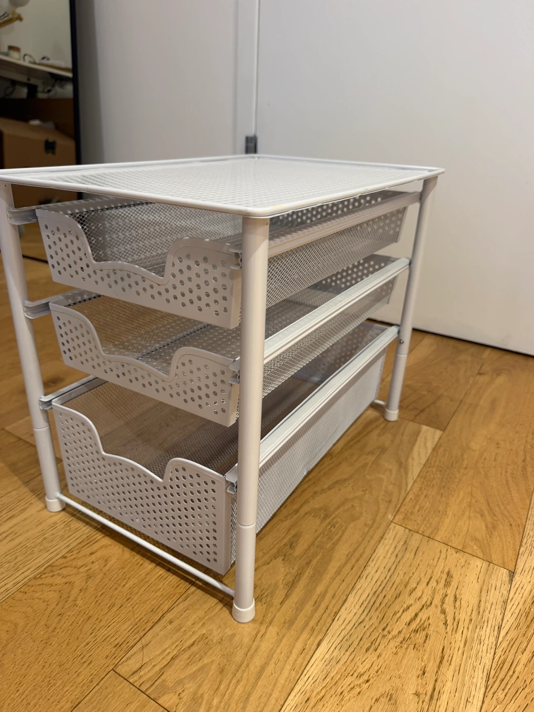 3-Tier Mesh Drawer Organizer / Storage Cart - photo 3