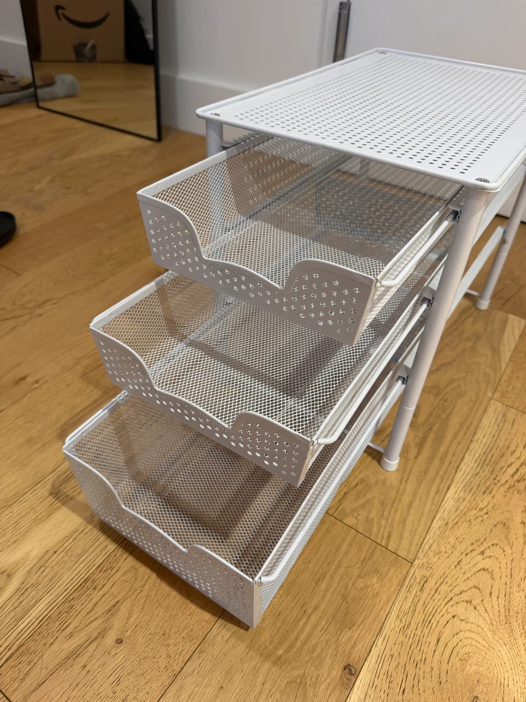 3-Tier Mesh Drawer Organizer / Storage Cart - photo 5