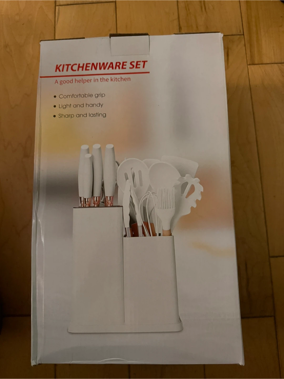 Kitchenware Set with Utensils and Knives