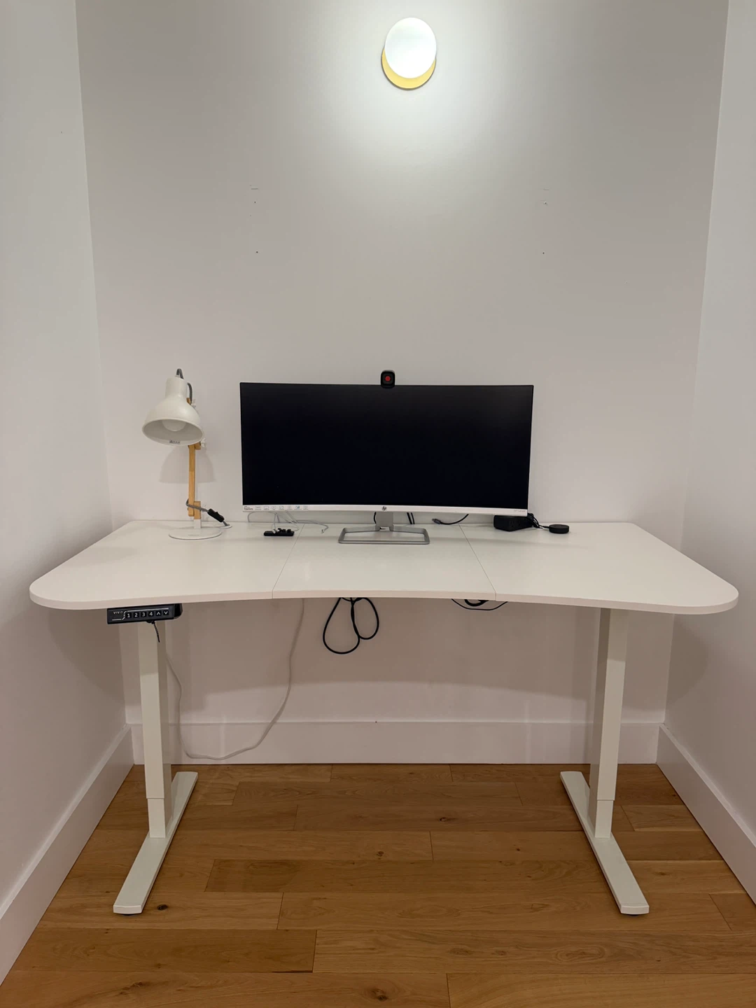 Electric Standing Desk White