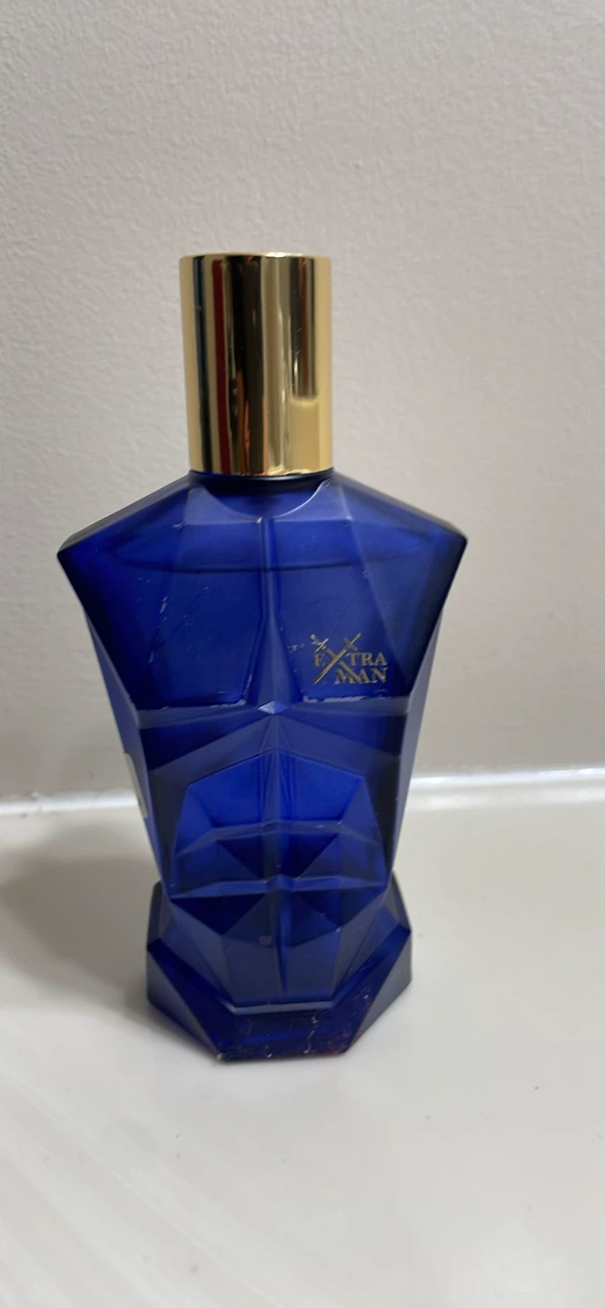 Extra Man Blue Bottle
