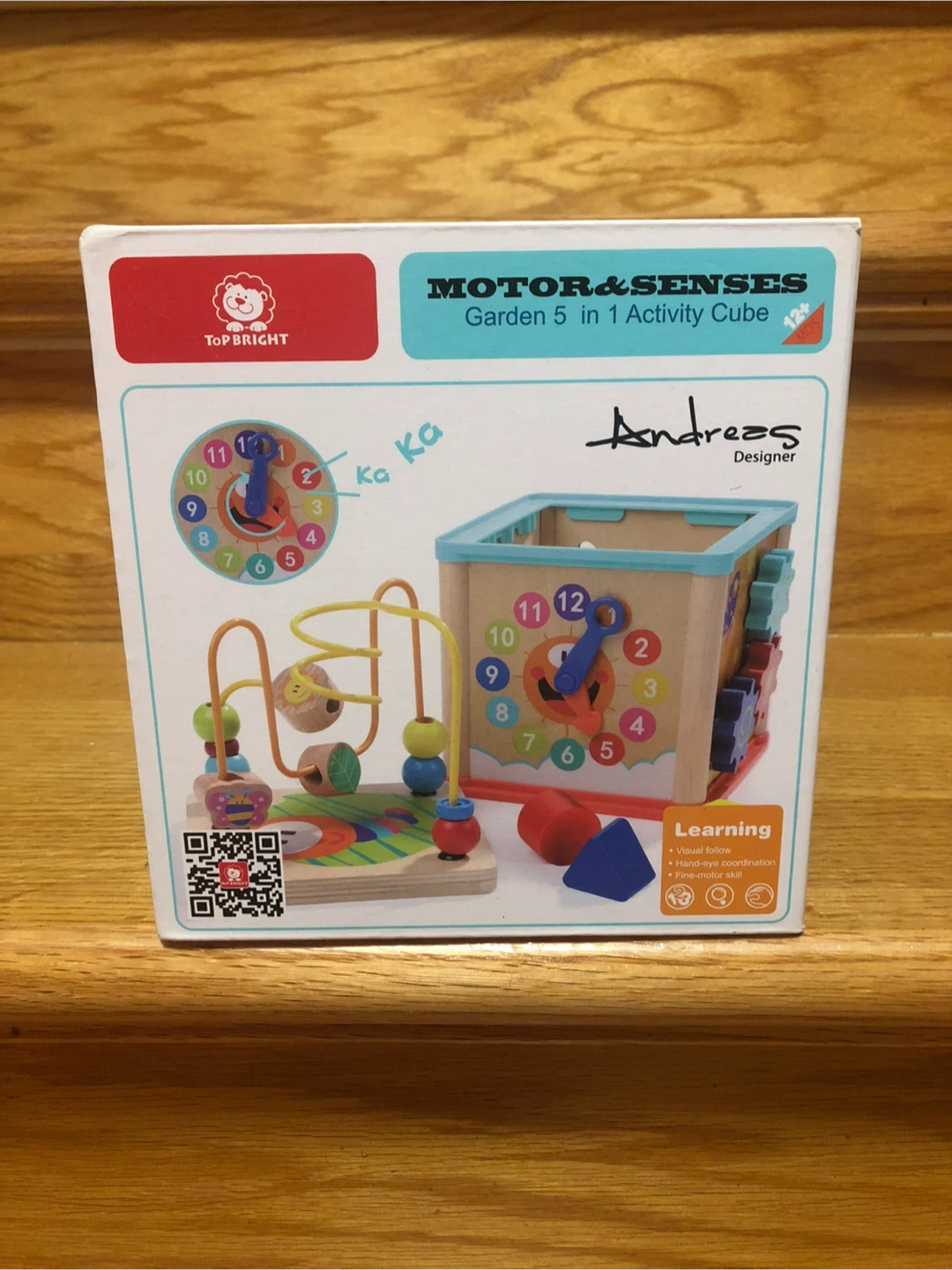 Top Bright Motor & Senses Garden 5 in 1 Activity Cube