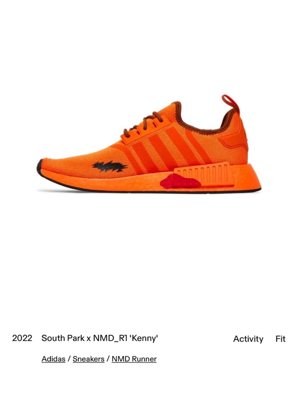 Adidas South Park x NMD_R1 'Kenny' Sneakers - photo 3