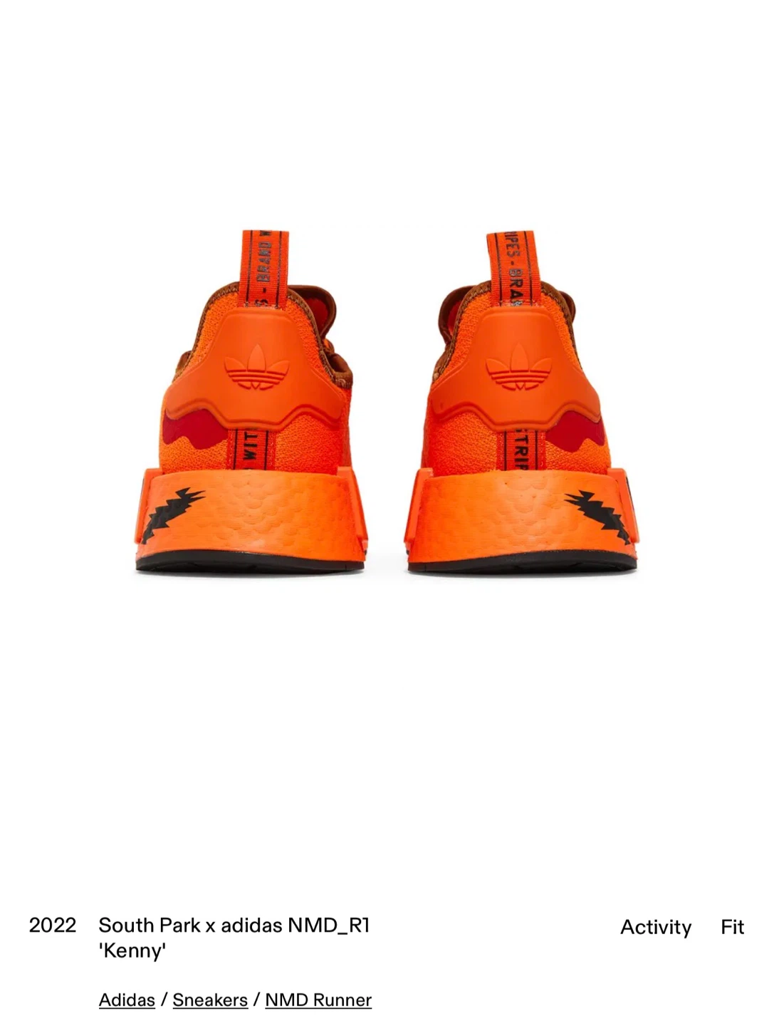 Adidas South Park x NMD_R1 'Kenny' Sneakers - photo 4